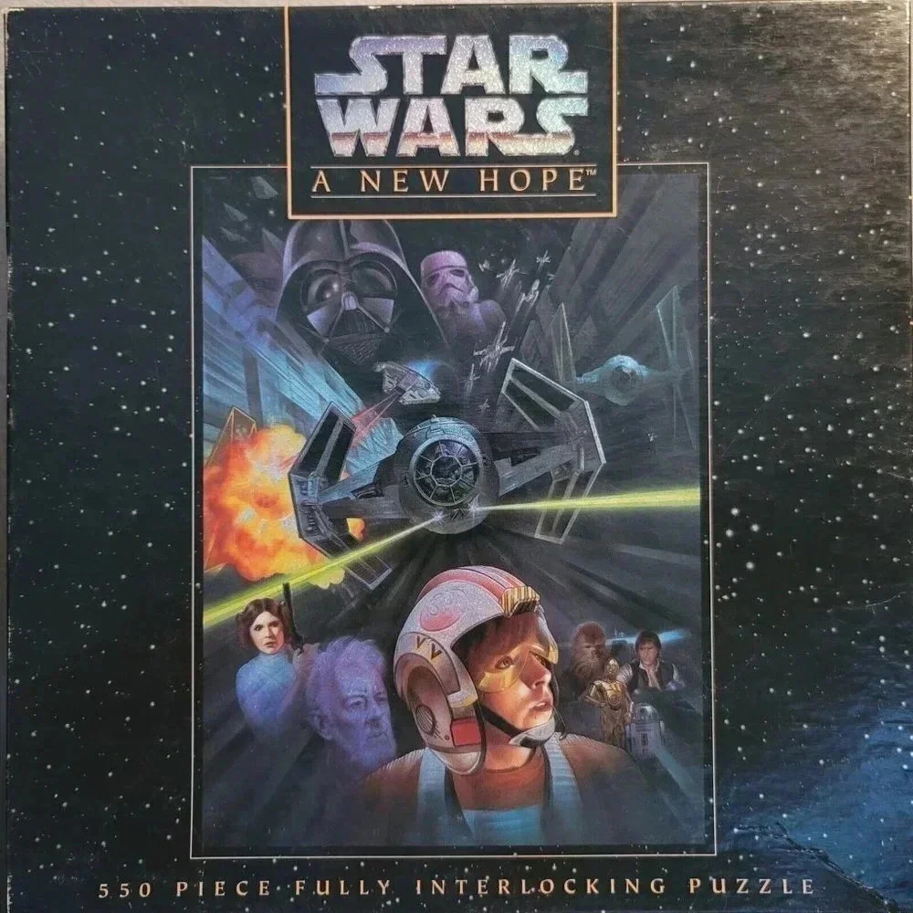 NEW SEALED Star Wars Episode IV “A New Hope” 550 Piece Puzzle 1995 Lucasfilm